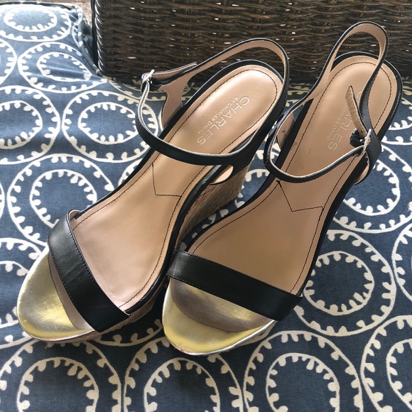 Wedge sandals size 10 - Picture 1 of 5
